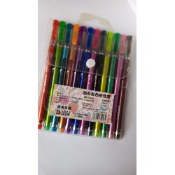 lápiceros gel de colores